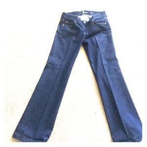 7 For all mankind  jeans flare/wide leg